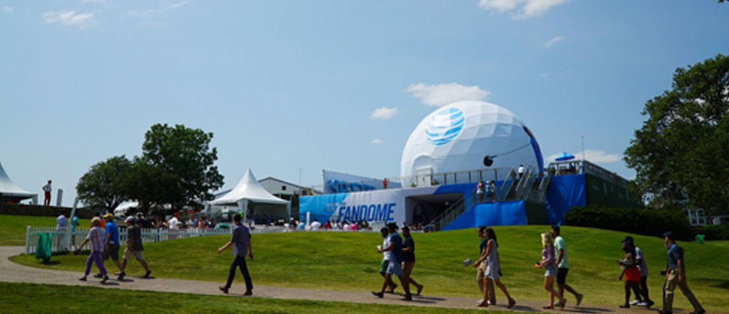 PGA Tour 2018 AT&T Fan Dome
