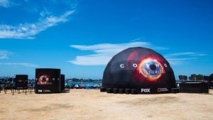 Cosmos Dome Comic-Con 10m 33ft Geodesic Projection Dome Omnispace360 007