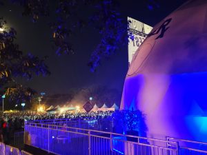 Austin City Limits Geodesic Projection Dome