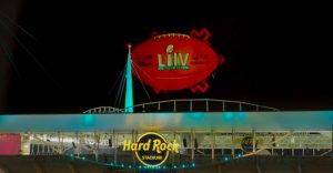 OMNISPACE360 NFL Projection Mapped Hologram Miami Super Bowl 2019 002