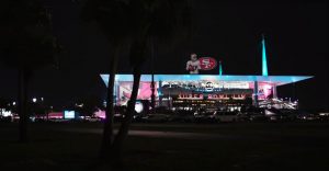 OMNISPACE360 NFL Projection Mapped Hologram Miami Super Bowl 2019 005