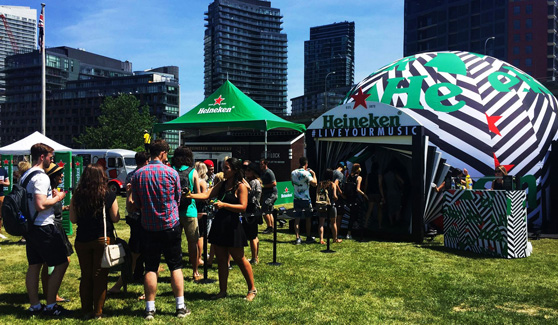 Heineken Silent Disco Dome