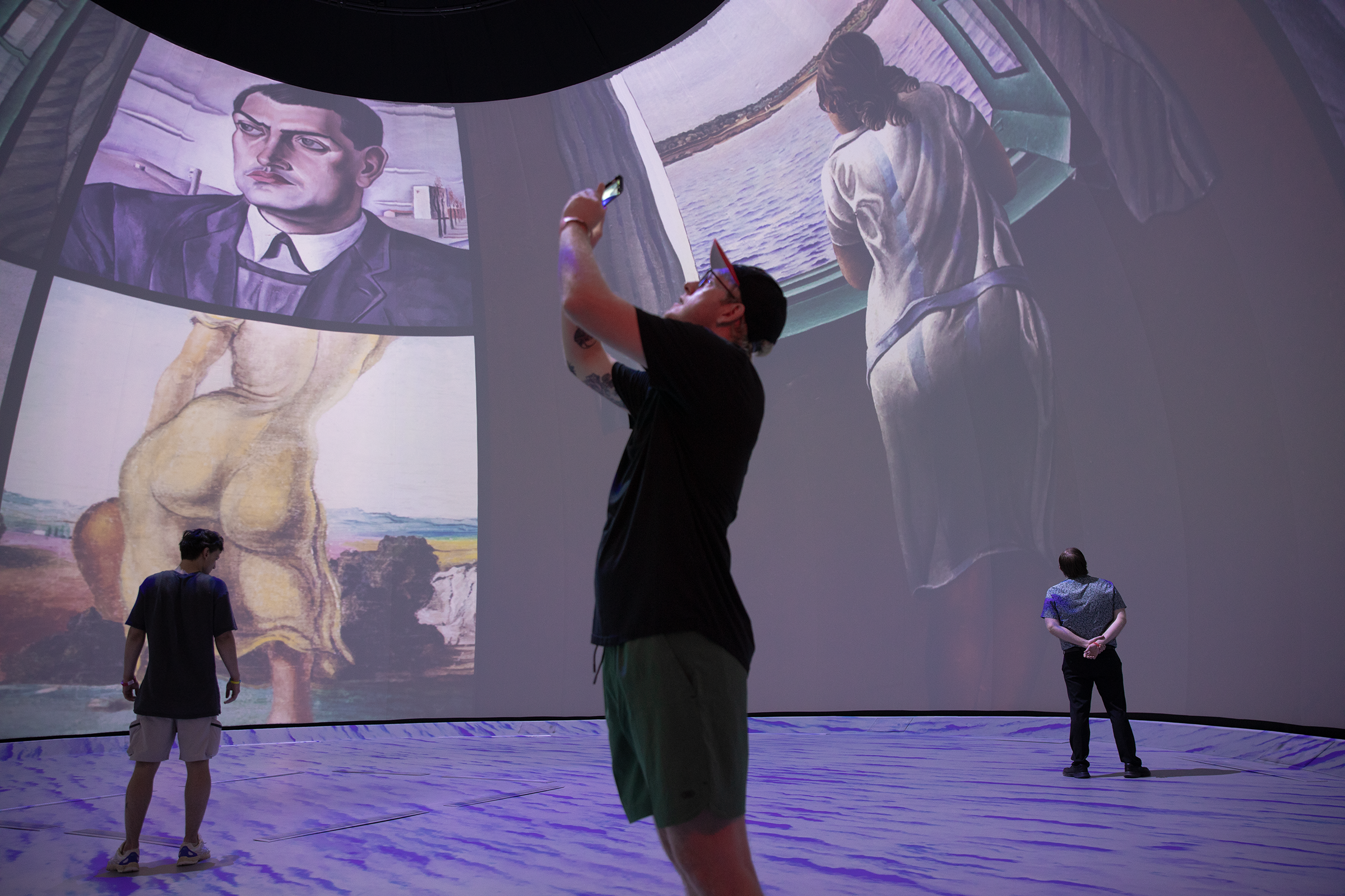 Sphere Dome Salvador Dali Art Exhibit